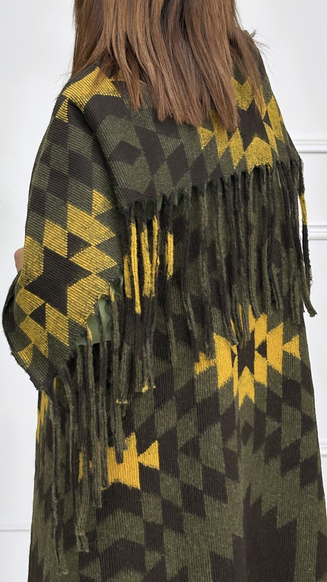 Chaqueta Poncho Flecos - Imagen 3