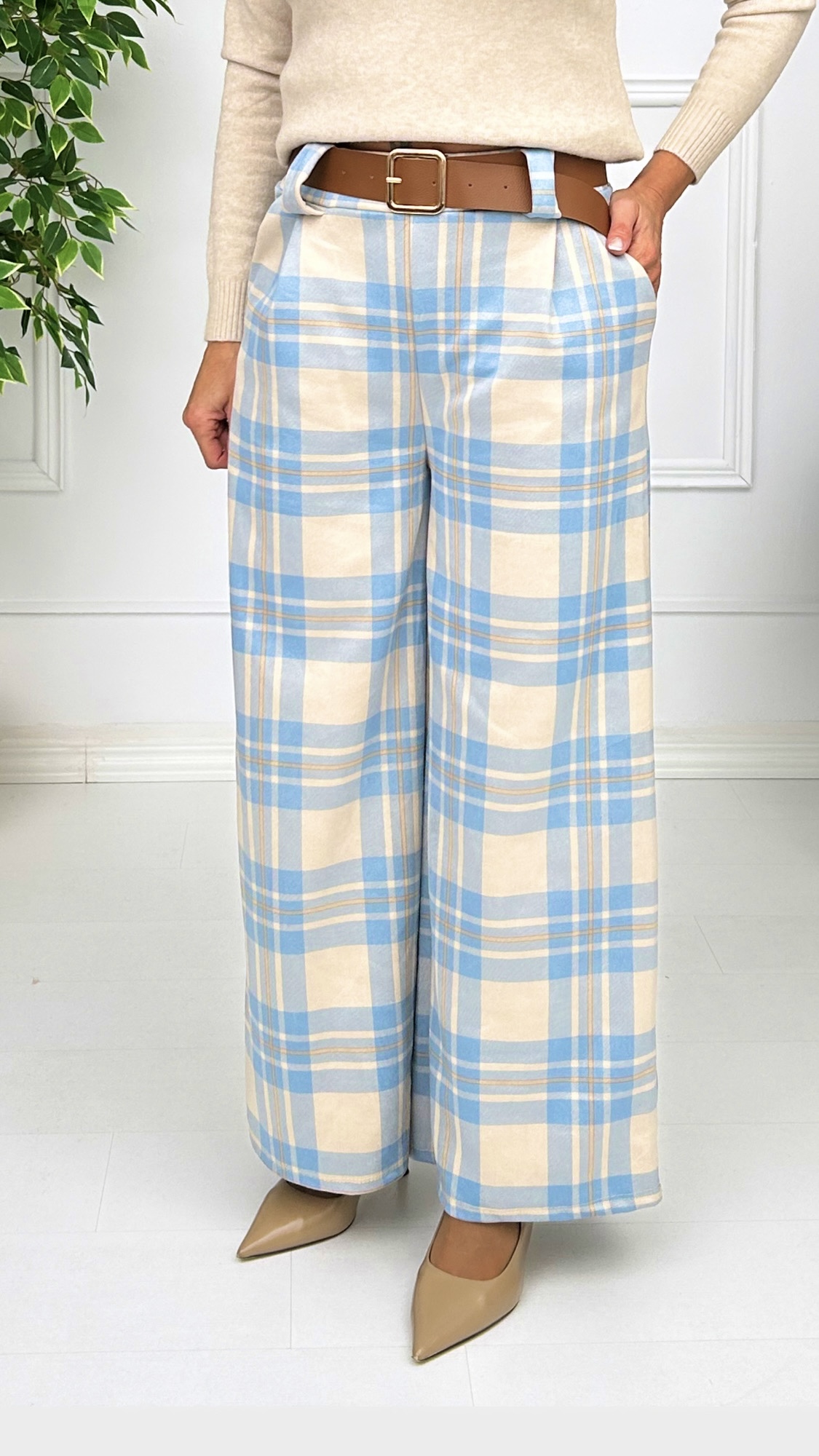 Pantalón Cuadros Rita - Imagen 7