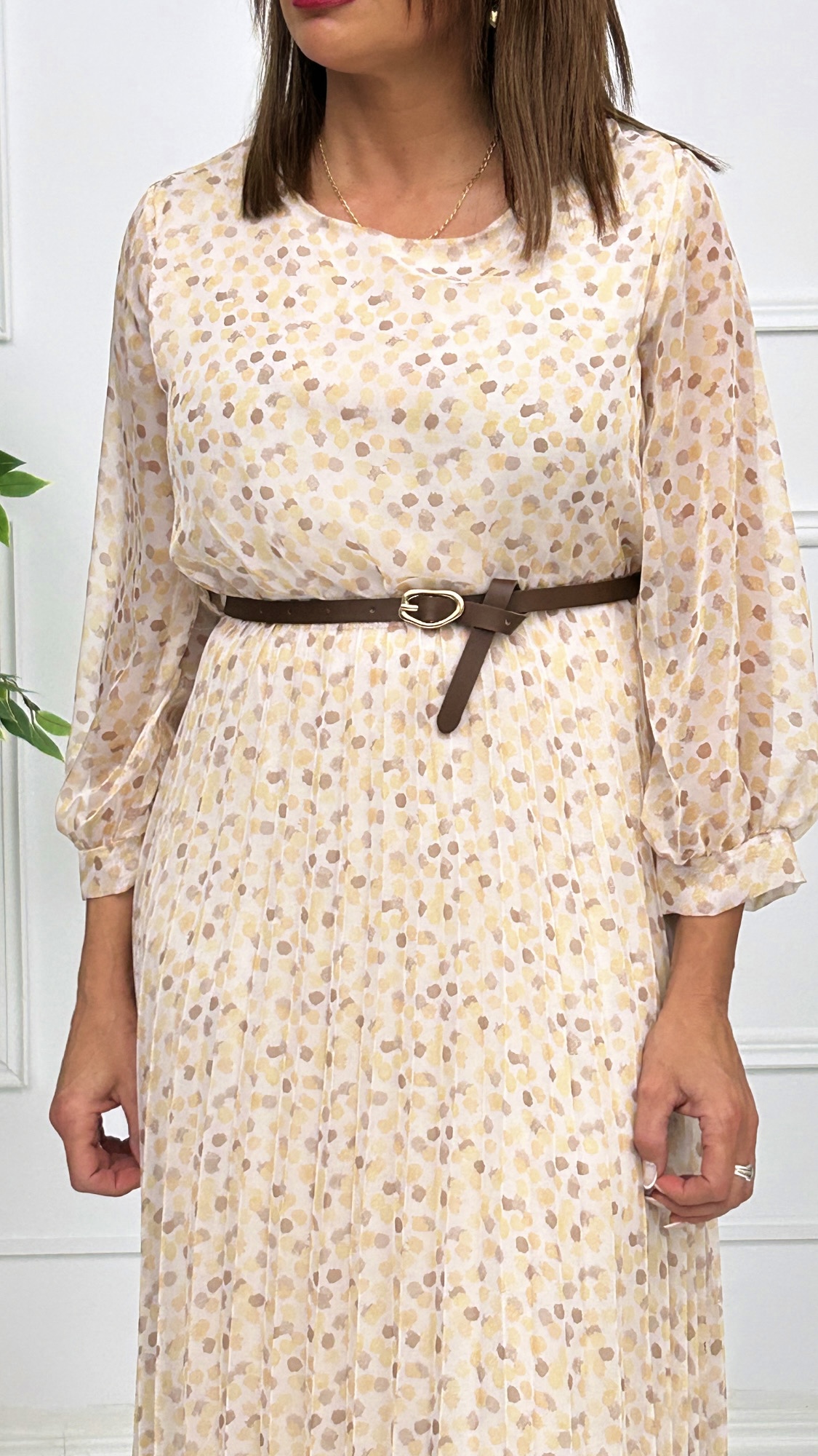 Vestido Plisado Claudia - Imagen 5