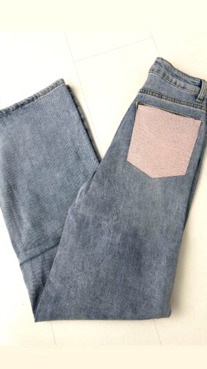 Vaquero Bolsillo Rosa