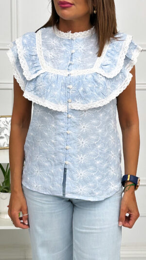 Camisa Bordados Mia