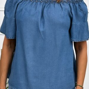 Blusa Vaquera Tachuelas