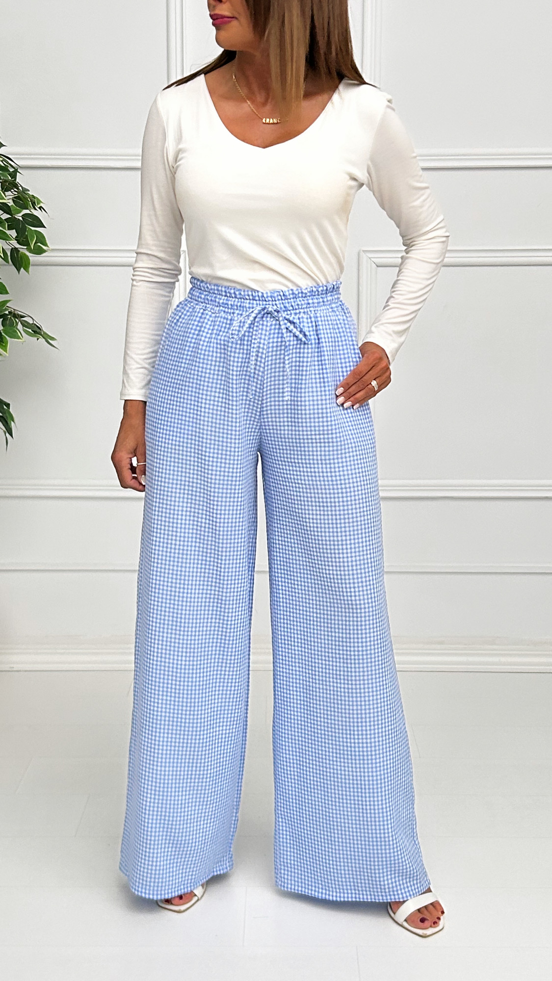 Pantalon Cuadro Vichy
