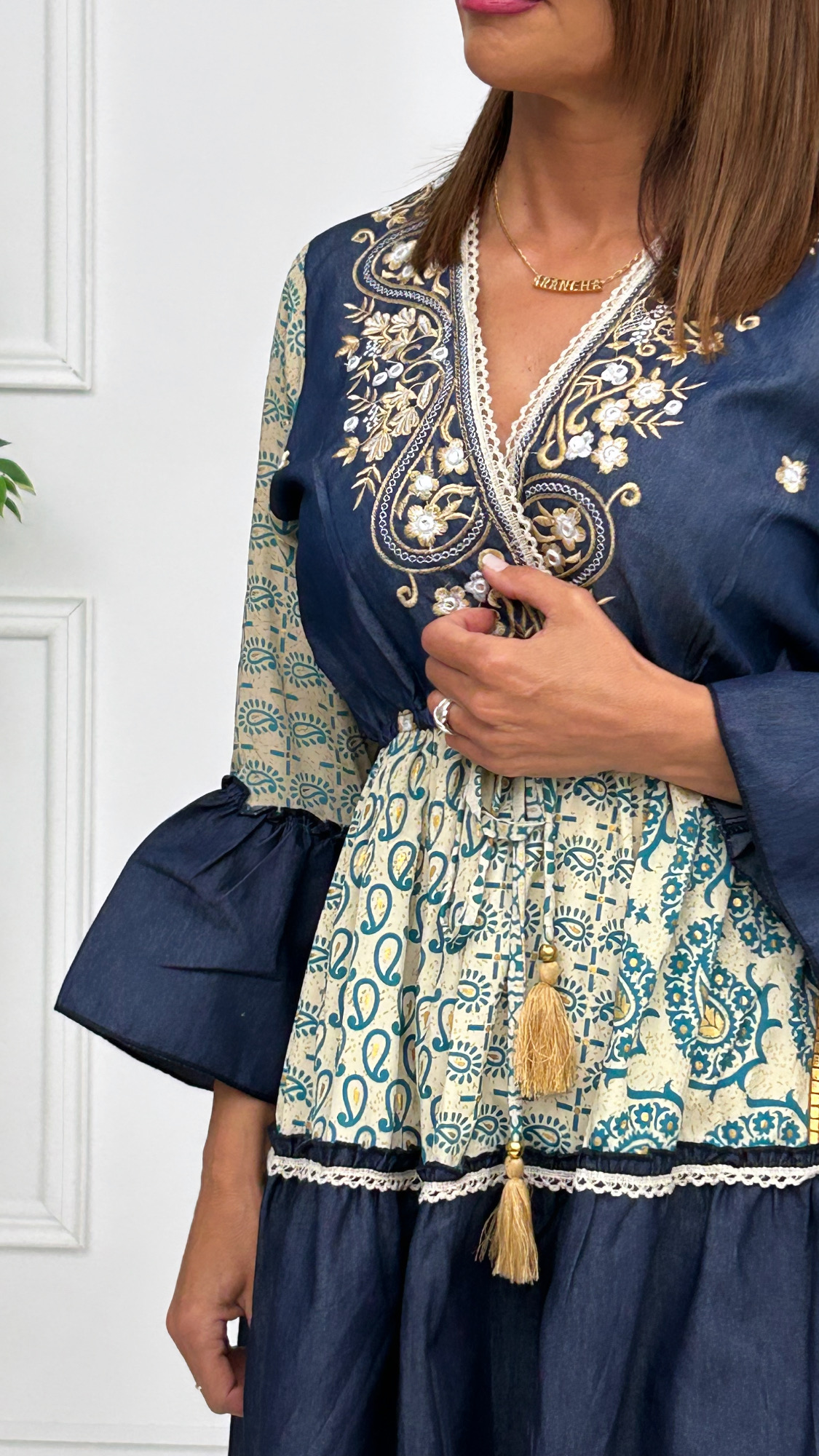 Vestido Boho Cachemire - Imagen 7