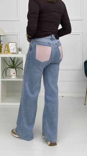 Vaquero Bolsillo Rosa