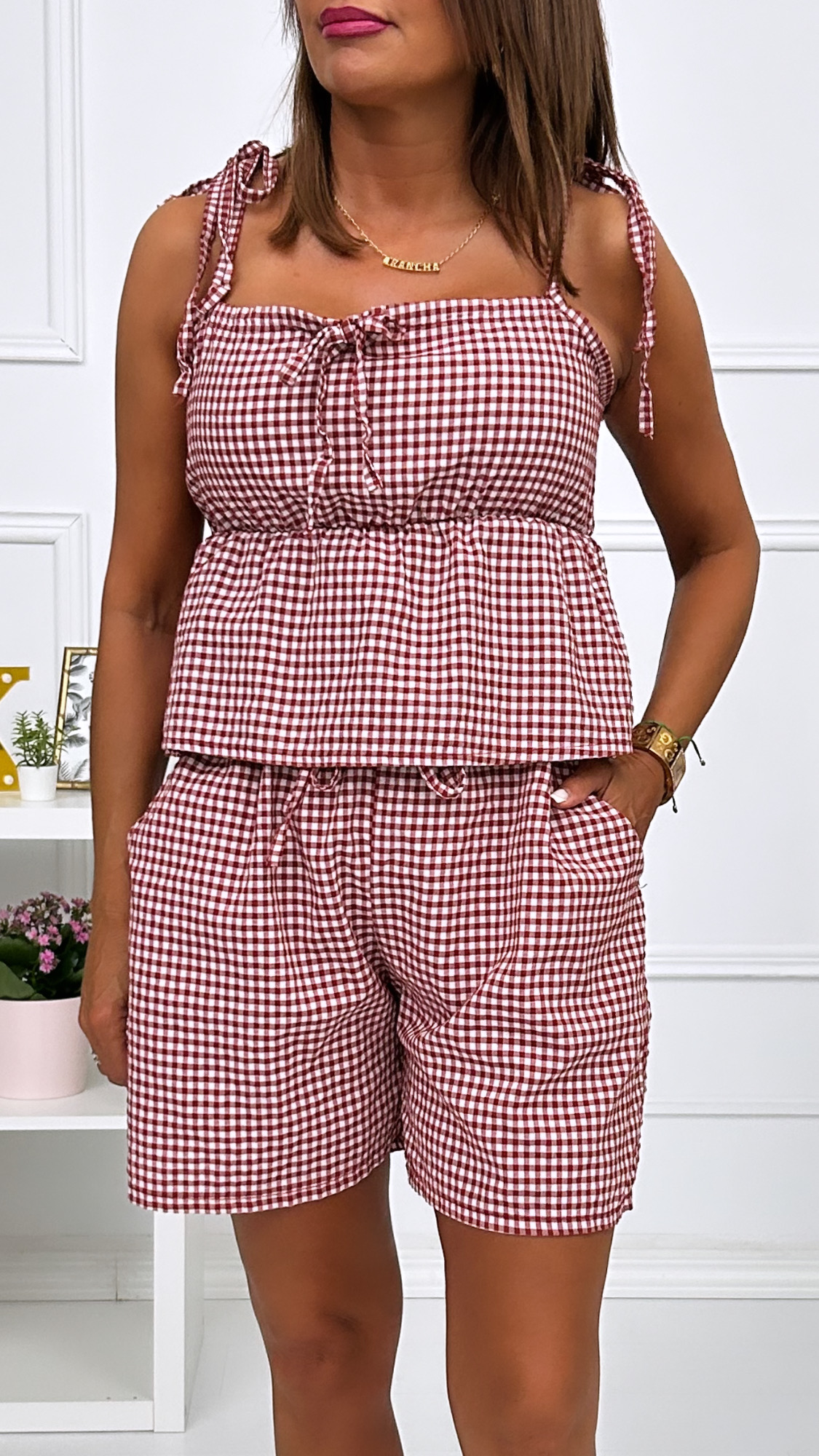 Conjunto Corto Vichy