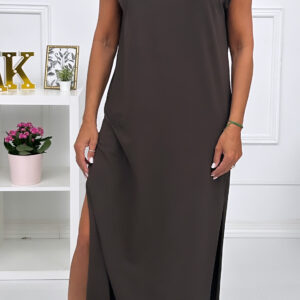 Vestido Hombreras Liso