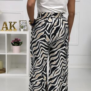 Pantalon Fluido Cebra
