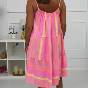 Vestido Tirante Fluor